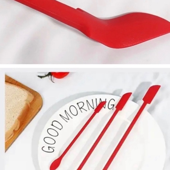 Silicone spatula set of three- luxury set - Picture 2 of 2